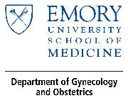 Emory University School of Medicine Department of Gynecology and Obstetrics Logo